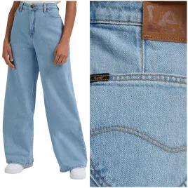lee-stella-a-line-wysokie-szerokie-damskie-spodnie-jeansowe-palazzo-w26-l31