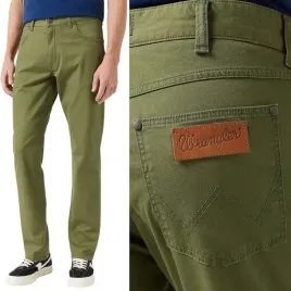 wrangler-greensboro-olive-zielone-bawelniane-spodnie-materialowe-w30-l32