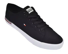 trampki-meskie-czarne-biale-spody-american-lh113-bawelniane-tenisowki-r-46