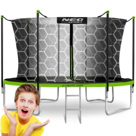trampolina-ogrodowa-12ft-374cm-z-siatka-wewnetrzna-i-drabinka-neo-sport