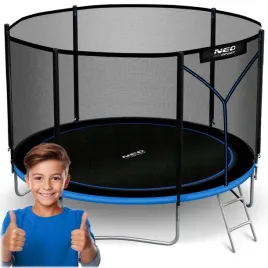 trampolina-ogrodowa-10ft-312cm-z-siatka-zewnetrzna-i-drabinka-neo-sport