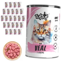 tuftuf-mokra-karma-dla-kota-cielecina-puszka-24x400g-mielonka