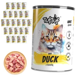 tuftuf-mokra-karma-dla-kota-kaczka-puszka-24x400g-mielonka