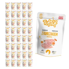 tuftuf-mokra-karma-dla-psa-kurczak-marchewka-saszetka-40x300g-mielonka