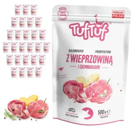 tuftuf-mokra-karma-dla-psa-wieprzowina-ziemniak-saszetka-30x500g-mielonka