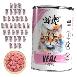 tuftuf-mokra-karma-dla-kota-cielecina-puszka-36x400g-mielonka