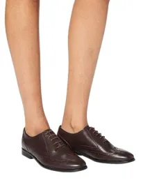 find-damskie-brazowe-polbuty-skorzane-37-s5l