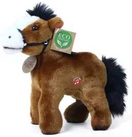 b-maskotka-pluszowy-konik-z-uzda-rappa-209978-20-cm-brazowy-eco-friendly