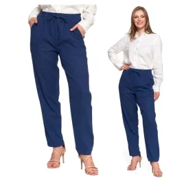 moraj-spodnie-damskie-z-lnem-i-wiskoza-eleganckie-zwiewne-granatowe-l