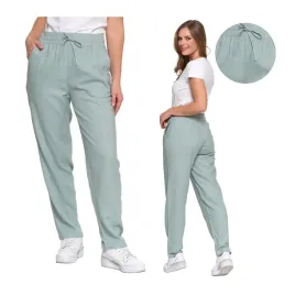 moraj-spodnie-damskie-z-lnem-i-wiskoza-eleganckie-zwiewne-zielone-m