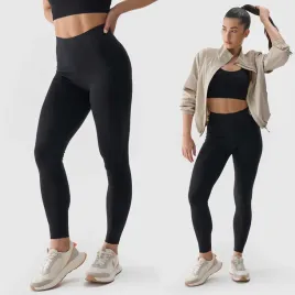 legginsy-damskie-4f-sportowe-bawelniane-elastyczne-slim-fit-czarne-xs
