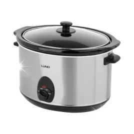 lund-wolnowar-garnek-ceramiczny-slow-cooker-inox-lcd-320w-56l-3tryby-67661