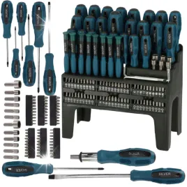 zestaw-100-el-narzedzi-bity-srubokrety-klucze-nasadki-silvertools-s11591