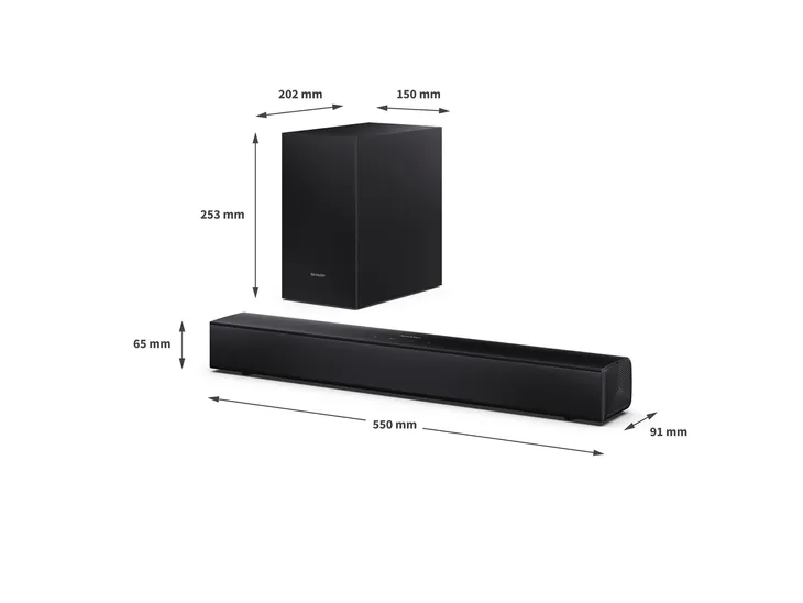 sharp-ht-sbw121-compact-2-1-soundbar-with-wireless-subwoofer-or-sharp