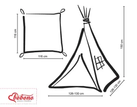 dwustronna-mata-do-tipi-mini-rozeta-szara
