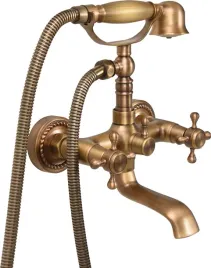 kran-bateria-wanny-wannowa-scienna-retro-mosiadz-bronze-braz