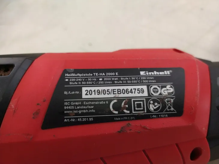 opalarka-einhell-2000-w-230-v-550-c
