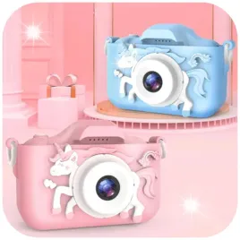 aparat-fotograficzny-dla-dzieci-x5-40mpx-jednorozec-zabawka-gratis-wlep