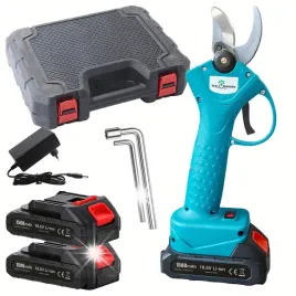 sekator-akumulatorowy-nozyce-do-galezi-elektryczny-ogrodowy-2xaku-zestaw