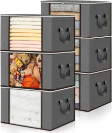 6x-torba-do-przechowywania-90l-pod-lozko-skladana-pojemnik-na-koldre
