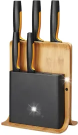 fiskars-ff-zestaw-komplet-5-nozy-kuchennych-w-bambusowym-bloku-drewnianym