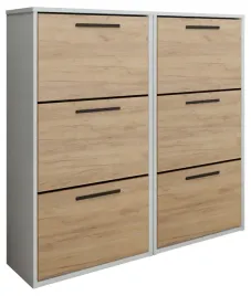 szafka-na-buty-otwierana-uchylna-jasper-x2-bialy-dab-craft-zloty