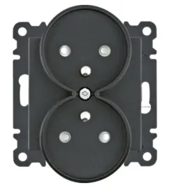 lumina-gniazdo-zasilajace-z-uziemieniem-podwojne-16a-250vac-czarne-wl1343