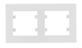 lumina-intense-ramka-2-krotna-pozioma-biala-wl5720