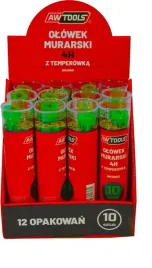 awtools-olowek-murarski-4h-zielony-10szt