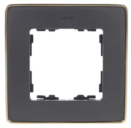 simon-detail-82-ramka-pojedyncza-detail-select-metal-grafit-podstawa-zlot