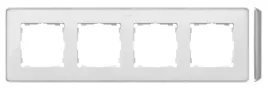 simon-detail-82-ramka-poczworna-detail-select-metal-biala-podstawa-alumin