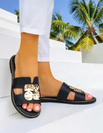 eleganckie-czarne-klapki-damskie-ze-zlota-klamerka-sunshine-37