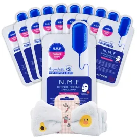 mediheal-n-m-f-zestaw-koreanskich-masek-do-twarzy-ujedrnia-10x27ml-opaska