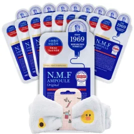 mediheal-n-m-f-zestaw-masek-w-plachcie-twarzy-nawilzajace-10x27ml-opaska