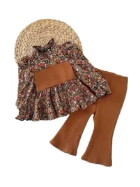 shein-komplet-dzieciecy-bluzka-kwiaty-i-brazowe-spodnie-92-98-1la