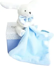 doudou-et-compagnie-krolik-przytulanka-kocyk-blekitny-w-pudelku-baby-shower