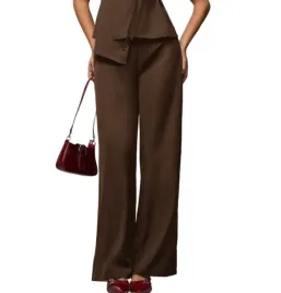 shein-eleganckie-spodnie-szerokie-brazowe-gladkie-40-42-1la