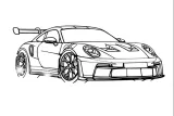 dekoracja-scienna-obraz-samochod-porsche-premium
