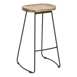stolek-barowy-cazas-74cm-debowe-drewno-i-metal