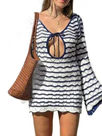 shein-biala-tunika-plazowa-w-niebieskie-pasy-z-wiazaniem-xs-1ma