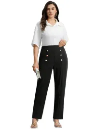 shein-czarne-damskie-eleganckie-spodnie-z-ozdobnymi-guzikami-xl-1ma