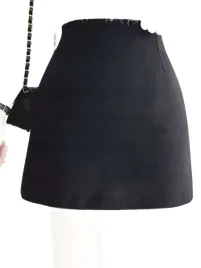 shein-czarne-krotkie-spodnico-spodenki-wysoki-stan-eleganckie-casual-l-1ma