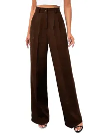 shein-brazowe-spodnie-proste-wysoki-stan-casual-na-co-dzien-m-1ma