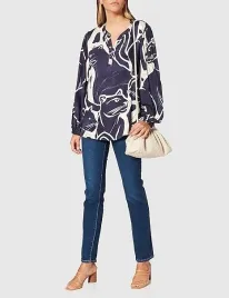 comma-bluzka-damska-z-dlugim-rekawem-granatowo-kremowy-print-32-7ba