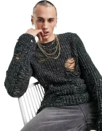 sweter-szary-meski-z-dziurami-klasyczny-xxs-vai