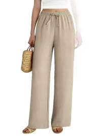 shein-tall-bezowe-casualowe-spodnie-damskie-z-wiazaniem-proste-m-1ma