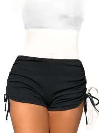 shein-czarne-szorty-bikini-z-wiazaniem-i-gladkim-materialem-m-1ma