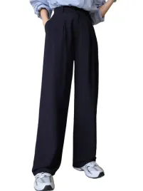 shein-damskie-granatowe-proste-spodnie-gladkie-casual-m-1la