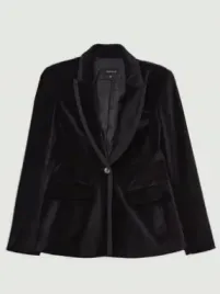 karen-millen-czarny-zakiet-welurowy-z-klapami-i-guzikiem-38-b1c