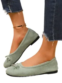shein-baleriny-damskie-zielone-z-kokardka-39-1la